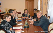 Елена Писарева провела рабочее совещание по подготовке проекта документов для присвоения Почетного звания Боровичам