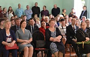 Ольга Борисова поздравила школу в деревне Борисово со 150-летием