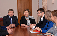 Елена Писарева провела рабочую встречу с делегацией Собрания депутатов Ненецкого автономного округа