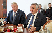  Юрий Бобрышев встретился с председателем Парламента Республики Северная Осетия-Алания и зампредом Псковского областного Собрания депутатов
