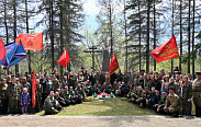 В Давыдово состоялось захоронение останков воинов Великой Отечественной войны