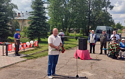 В селе Лычково Демянского района почтили память ленинградских детей, ставших жертвами фашистского авианалёта