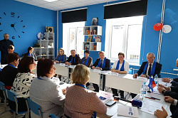 Анатолий Кудрицкий принял участие в мероприятиях с губернатором региона в Мареве