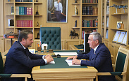 Тема перераспределения средств бюджета в связи с повышением зарплат стала основной на встрече губернатора с Юрием Бобрышевым