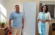 Алексей Куштовский помог приобрести холодильник кардиологическому отделению ЦРБ