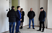 В Великом Новгороде продолжается реконструкция здания архива на улице Нехинской