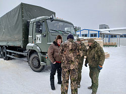 Сергей Тихомиров организовал очередную отправку конвоя с грузом строительных материалов в зону СВО