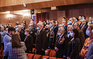 В преддверии 78-ой годовщины освобождения Новгорода от немецко-фашистских захватчиков в центре «Диалог» состоялось торжественное собрание