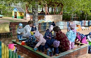 Елена Писарева посетила дошкольные учреждения Валдайского района