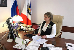 Елена Писарева и Евгений Катенов приняли участие в заседании Палаты молодых законодателей при Совете Федерации ФСРФ