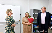 Елена Писарева посетила «Точку роста» в школе села Грузино
