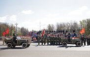 В День Победы в Великом Новгороде состоялся праздничный парад