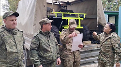 Ольга Борисова вернулась из очередной поездки в зону СВО с гуманитарной миссией Ольга Борисова вернулась из очередной поездки в зону СВО с гуманитарной миссией
