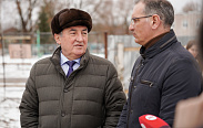 Рабочий визит в п. Пролетарий