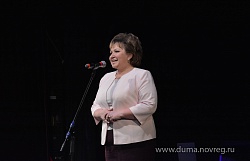 В преддверии 8 марта Елена Писарева поздравила жительниц Великого Новгорода