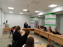 Депутат Алексей Прокопов встретился со студентами и преподавателями Новгородского агротехнического техникума