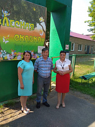 Ольга Борисова посетила детскую базу отдыха "Лесная сказка" в Старорусском районе