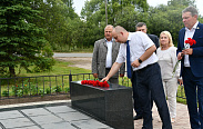 В Лычкове прошли мероприятия в память о погибших ленинградских детях в трагедии 1941 года