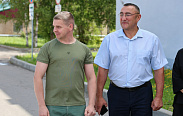 Рабочий визит в Шимский округ