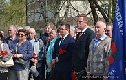 Митинг памяти ликвидаторов последствий аварии на Чернобыльской АЭС