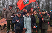 Ольга Борисова приняла участие в памятном митинге, организованном "Боевым братством"