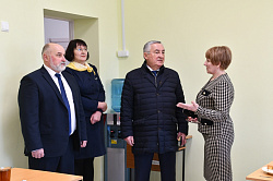 Школа в селе Медведь Шимского района обновилась благодаря Президентской программе