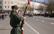 В День Победы в Великом Новгороде состоялся праздничный парад