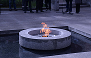 Церемония открытия "Вечного Огня Славы" в Великом Новгороде