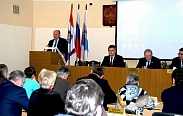 Депутаты Новгородской областной Думы присутствовали на отчете главы Боровичского района
