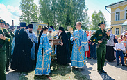 В Новгородской области проходит крестный ход с мощами святого князя Александра Невского