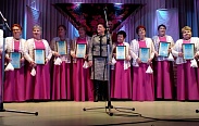 Ольга Борисова посетила юбилейный концерт народного самодеятельного коллектива хора ветеранов труда МАУ РДК