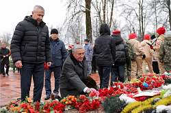 В Малой Вишере прошел митинг, посвящённый освобождению города от немецко-фашистских захватчиков