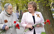 В преддверии праздника 9 мая Елена Писарева встретилась с участницей Великой Отечественной войны Натальей Владимировной Морозовой